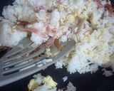 残り物で☆きんぴらごぼうのチャーハン作り方3写真