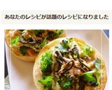 ブロッコリー×ハム×塩昆布の和トースト作り方7写真