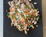 とろとろ卵とチーズののっけオムライス作り方3写真