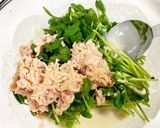 時短ダイエット☆豆苗入りさっぱりチヂミ作り方3写真