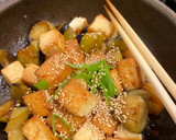 厚揚げとナスのごま甘辛炒め作り方7写真