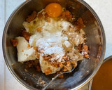 さばの味噌煮缶でふわふわ和風ハンバーグ作り方4写真