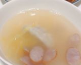 手抜き！冷凍餃子とソーセージの中華スープ作り方7写真