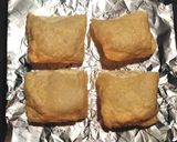 甘くてトロトロ　新玉葱の巾着焼き　作り方3写真