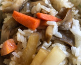 残りごはんで野菜たっぷり舞茸の混ぜご飯作り方11写真