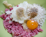 簡単！和風ハンバーグ　かいわれ大根作り方3写真
