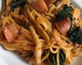 【10分レシピ】ワンポット♡酢豚なパスタ作り方7写真