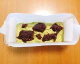 抹茶と餡子のパウンドケーキ作り方9写真