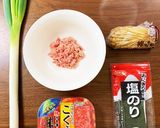 【タンパク質20gスープ】豚挽肉×キムチ作り方1写真