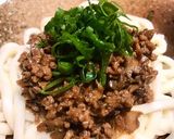 免疫力♡簡単♡舞茸入りコク旨肉味噌うどん作り方7写真