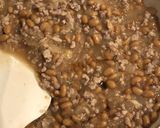 納豆入り肉みそあんかけ作り方4写真