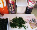 蕗の葉とわかめの油炒め作り方2写真