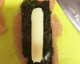 梅と海苔のヘルシーササミはさみ揚げ焼き作り方4写真