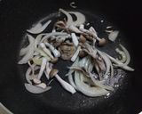 ポン酢できのこの和風クリームパスタ作り方3写真