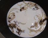 ポン酢できのこの和風クリームパスタ作り方5写真