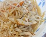 もやしのニンニク醤油炒め作り方4写真