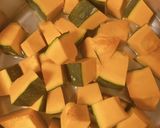 甘くて美味しい!パンプキンサラダ作り方1写真