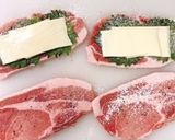 豚ロースの大葉とチーズ挟みカツレツ作り方4写真