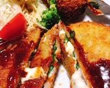 豚ロースの大葉とチーズ挟みカツレツ作り方12写真