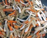 常備菜♥カレーきんぴらごぼう作り方2写真