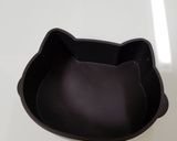 ☆猫型☆レインボーホットケーキ☆作り方3写真