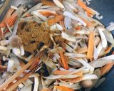 常備菜♥カレーきんぴらごぼう作り方4写真