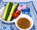 簡単ディップソース。ごまわさびで野菜無限作り方3写真
