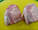 ☆豚肉のチーズはさみ焼き☆作り方2写真