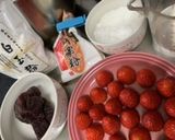 苺大福　白玉粉　苺とあんこのハーモニー♡作り方1写真