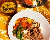 爽やかなトマトソースかけ牛丼のおうちご飯作り方6写真