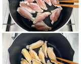 手羽中と厚揚げの煮物＊食材2つの満腹和食作り方3写真