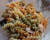 ツナとトマトとフジッリ作り方5写真