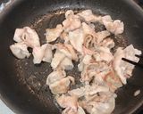 豚バラと野沢菜漬けの炒めもの作り方2写真