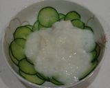長いもときゅうりの酢の物(所要15分)作り方2写真