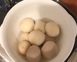 塩鮭の里芋焼き餅(抹茶のり味)作り方2写真