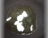 水菜のオリーブオイル炒め作り方2写真