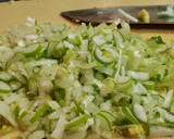 厚揚げと野菜の甘酢ネギあんかけ作り方3写真