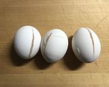 千寿ネギと冷凍卵黄のハンバーグ作り方4写真