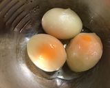 千寿ネギと冷凍卵黄のハンバーグ作り方5写真