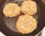 超ヘルシー？？しめじと胸肉のハンバーグ作り方5写真
