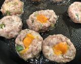 千寿ネギと冷凍卵黄のハンバーグ作り方11写真