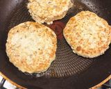 超ヘルシー？？しめじと胸肉のハンバーグ作り方6写真
