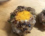 千寿ネギと冷凍卵黄のハンバーグ作り方13写真