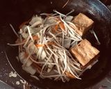 時短 カット野菜焼きうどん作り方4写真