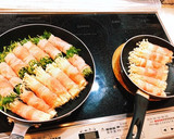 エノキと豆苗の豚肉巻き　甘辛ダレ作り方2写真
