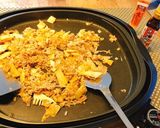 おこげが美味しい新玉ねぎと筍の鉄板牛めし作り方6写真
