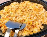 おこげが美味しい新玉ねぎと筍の鉄板牛めし作り方9写真