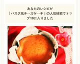 簡単‼美味しいバスク風チーズケーキ♪作り方10写真