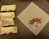 サバ味噌チーズ春巻き作り方2写真