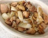 長芋とろろのチーズ焼き③鶏ネギ入り作り方2写真